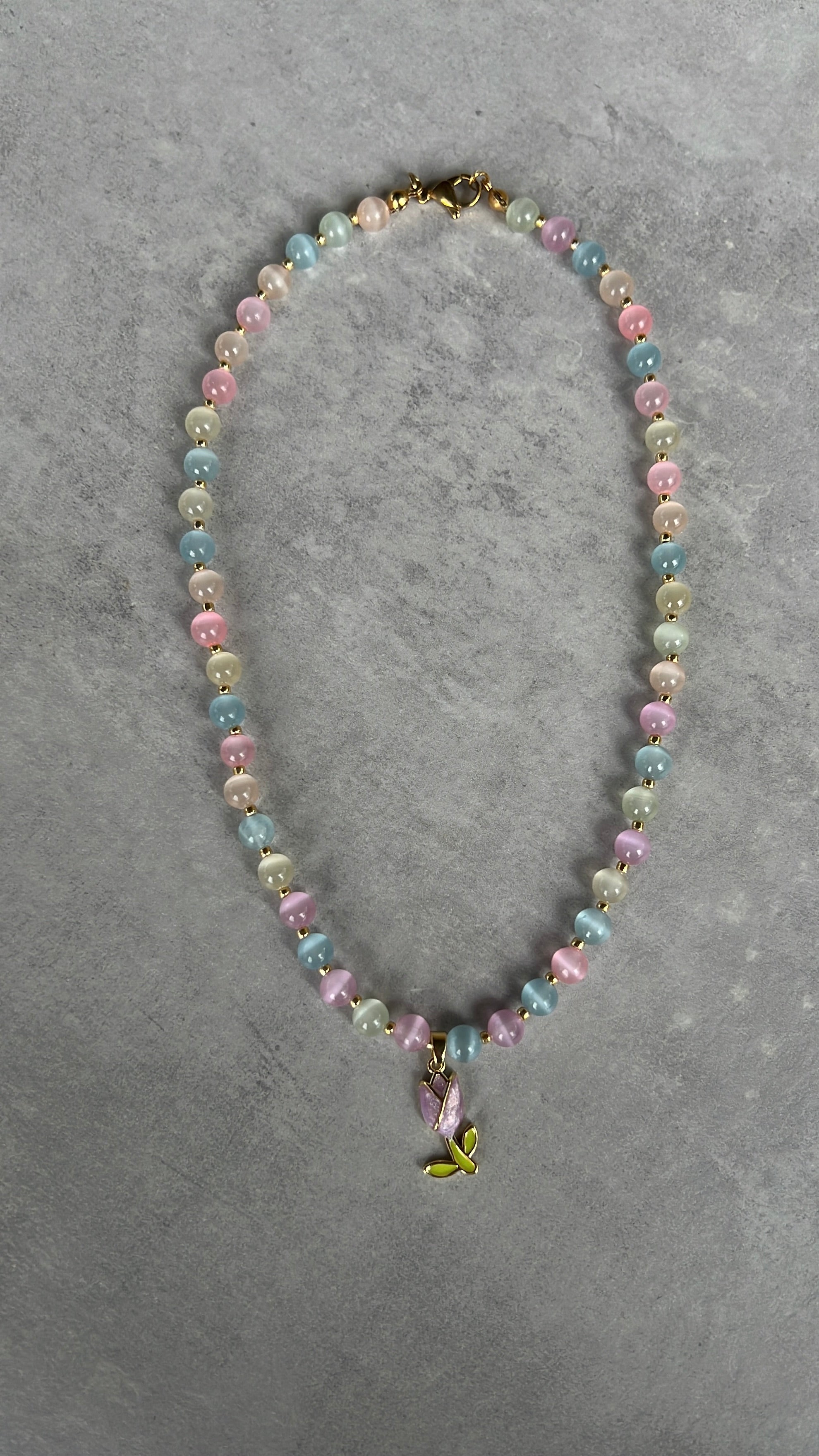 CHOKER nr.53 (37.5cm) - Pearl