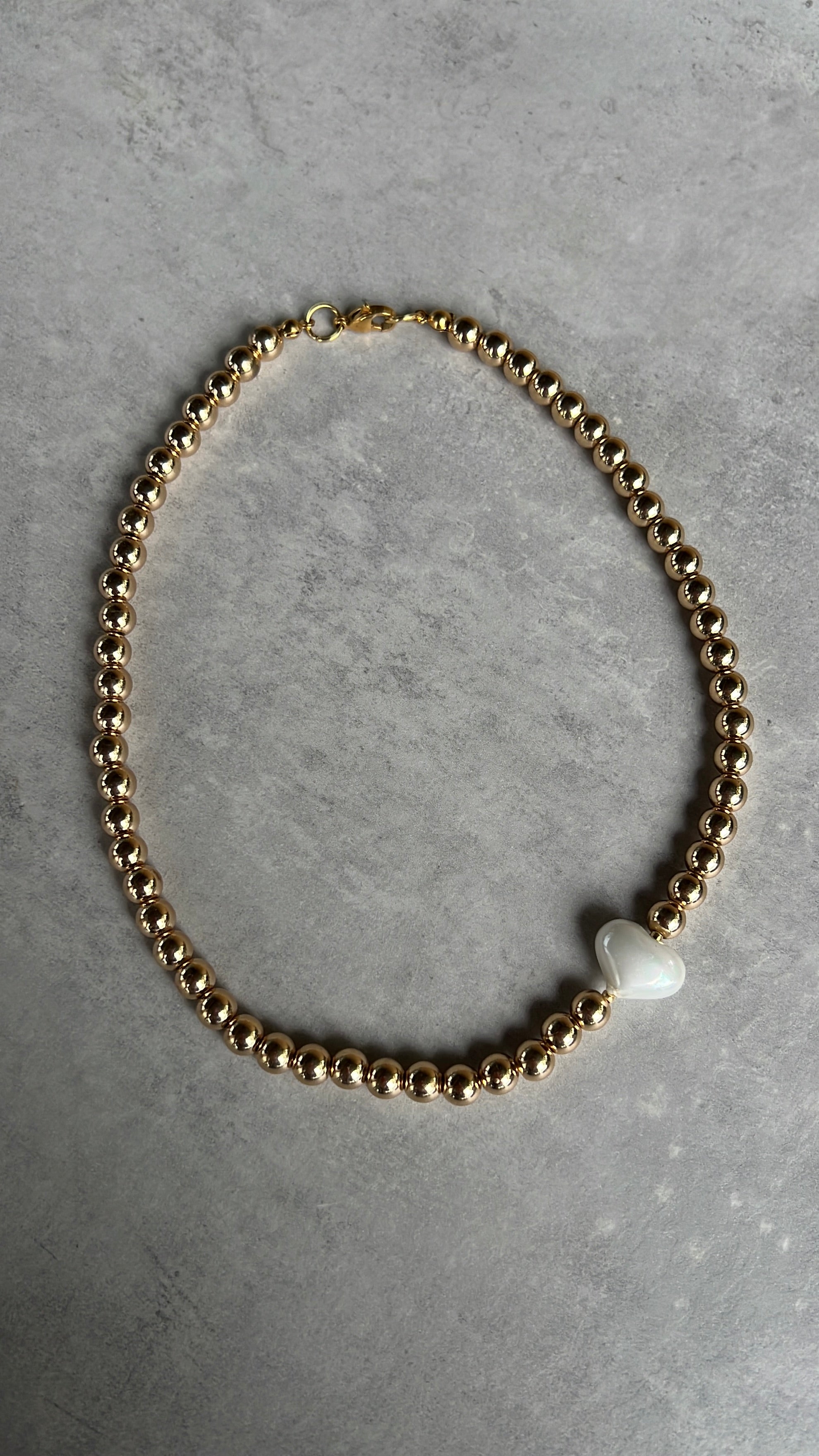 CHOKER nr.55 (38cm) - Hematite