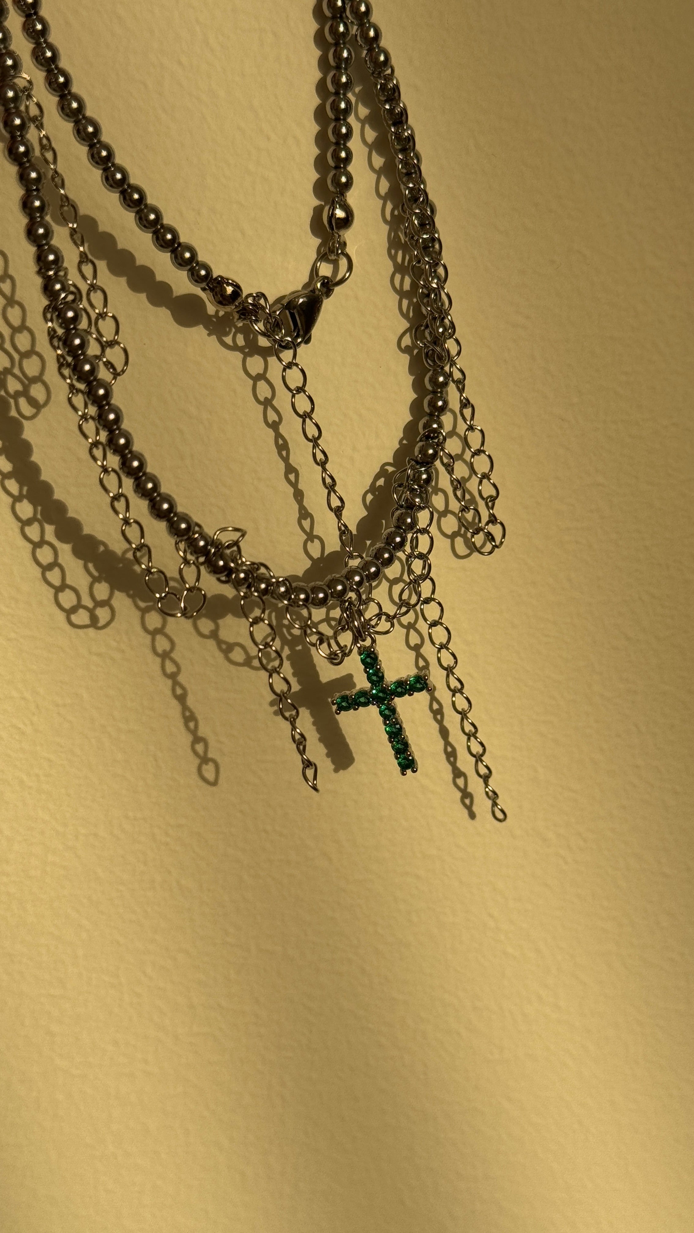 CHOKER nr.57 (40cm) - Hematite