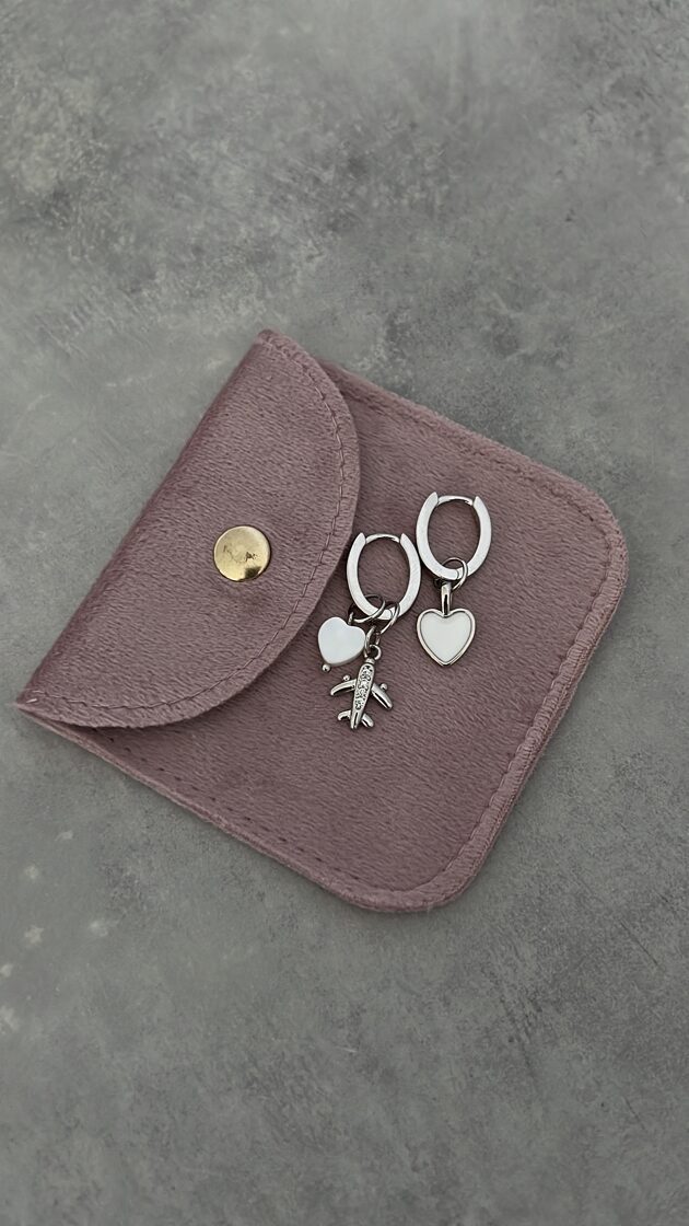 Auskari EARRINGS-54 ar elegantu dizainu un mirdzošiem akmeņiem, piemēroti ikdienas un svin