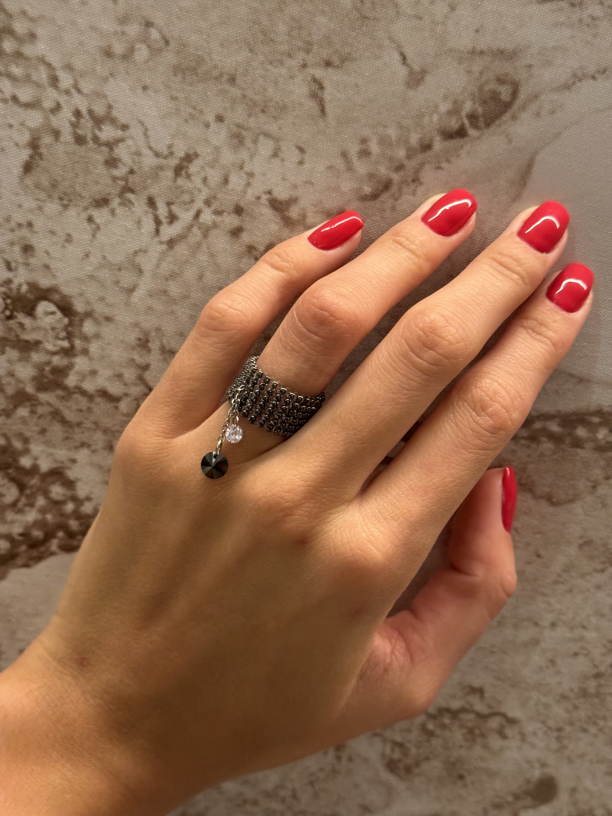 SPECIAL RING 55 - Black Crystal