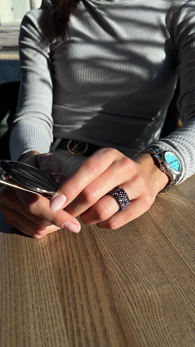 Gredzens Violet Sugar