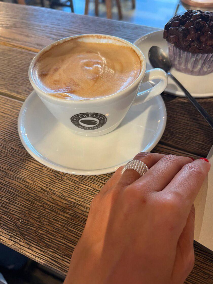 Gredzens White Pearl